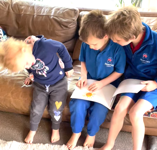 Benefits of siblings reading to each other