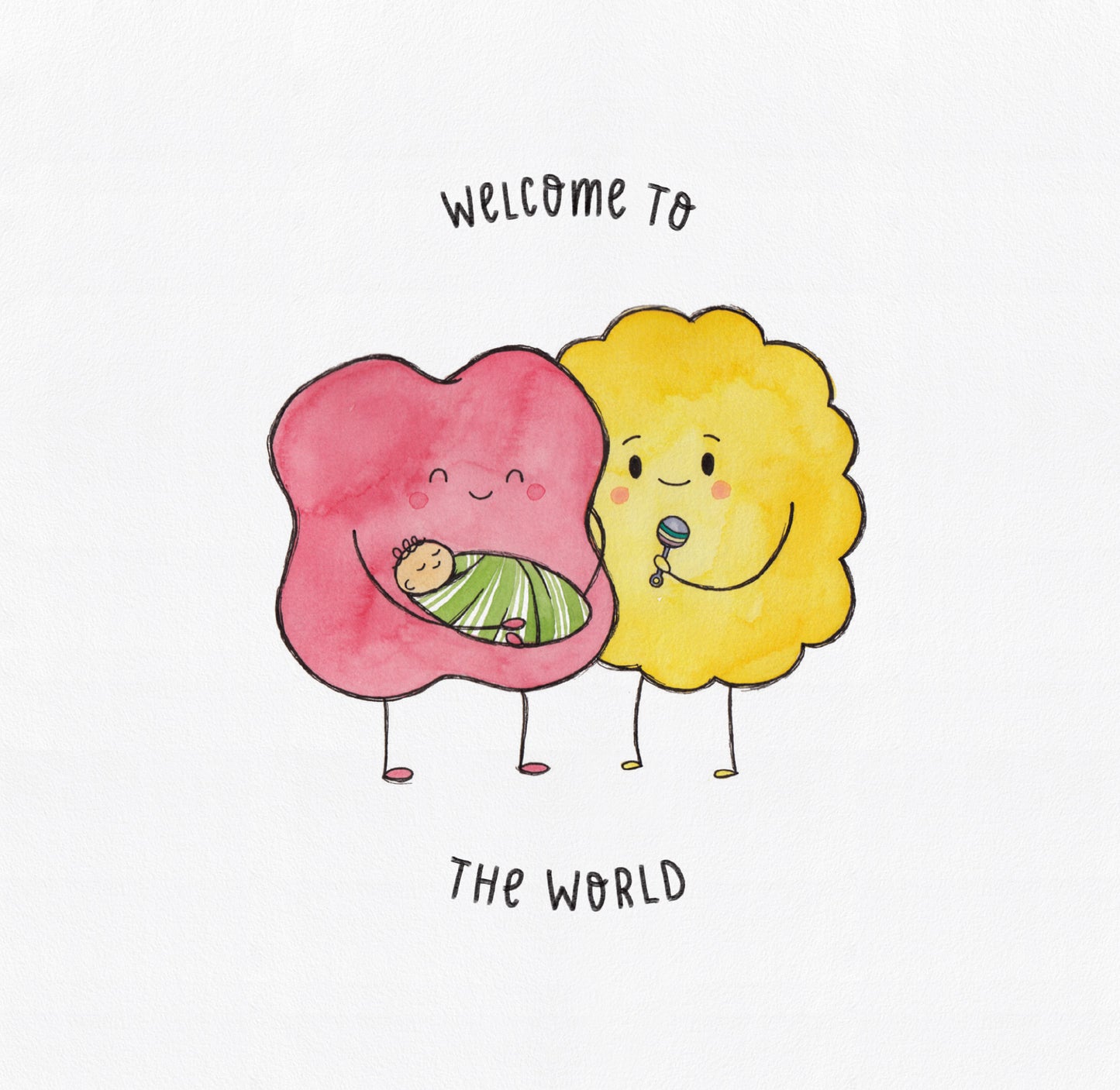 Welcome to the World Card - The Kiss Co