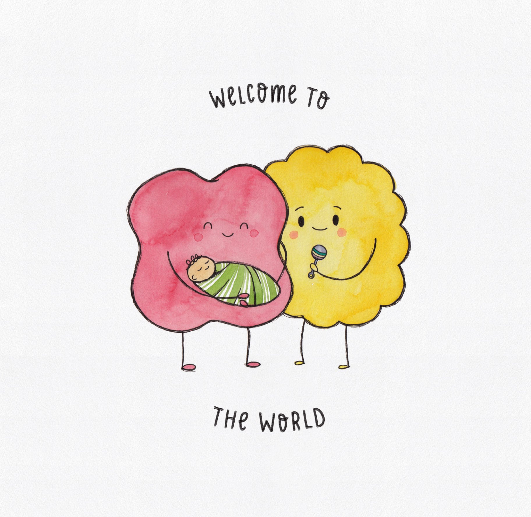 Welcome to the World Card - The Kiss Co